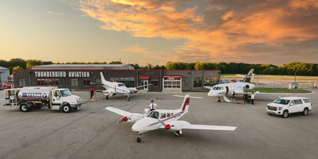 Thunderbird Aviation Flying Cloud Airport Crystal Airport Mn